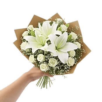 Graceful Lily Display