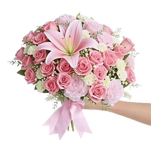 Graceful Lily Display