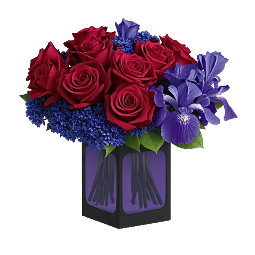 Crimson Blossom Harmony