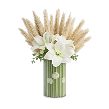 Graceful Lily Display
