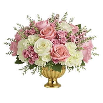 Blush Romantic Centerpiece