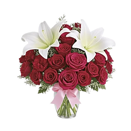 Graceful Lily Display