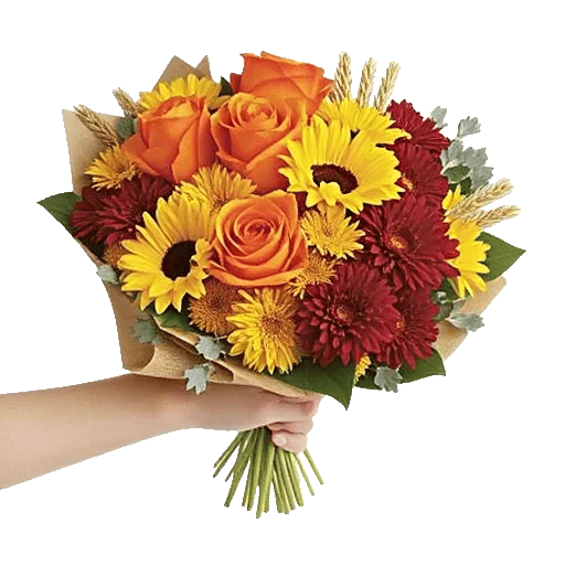 Golden Sunflower Bouquet