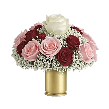 Blush Romantic Centerpiece