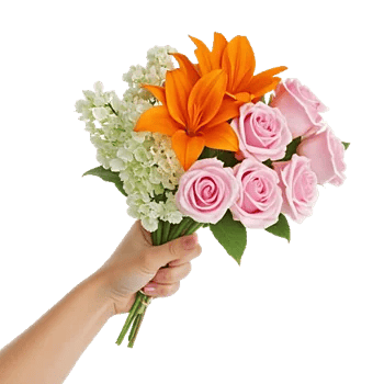 Graceful Lily Display