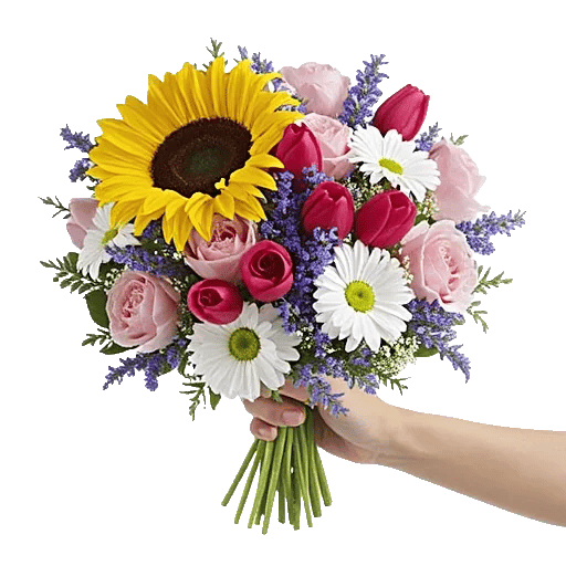 Golden Sunflower Bouquet