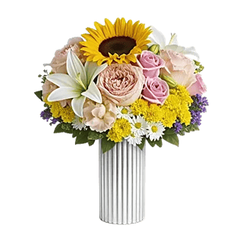 Radiant Bloom Cascade