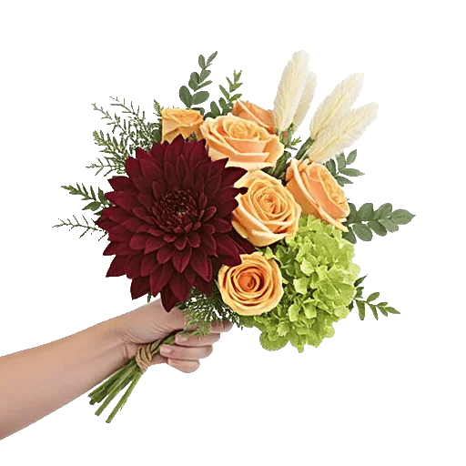 Crimson Blossom Harmony