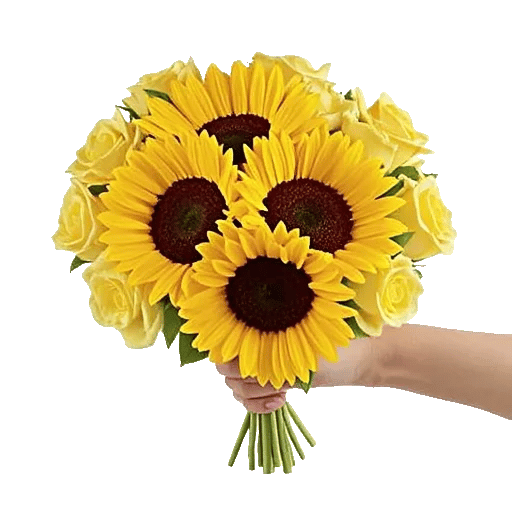 Golden Sunflower Bouquet