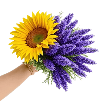 Golden Sunflower Bouquet