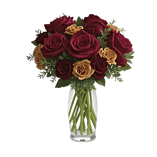 Crimson Blossom Harmony