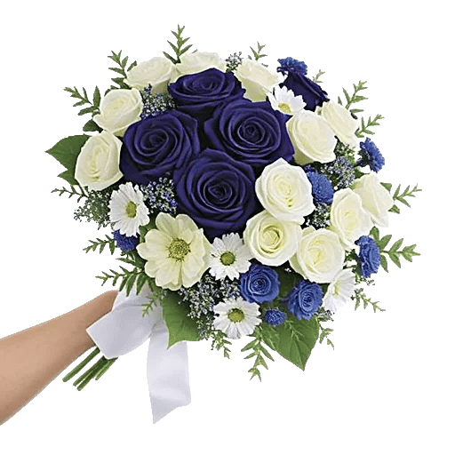 Elegant Blue Roses