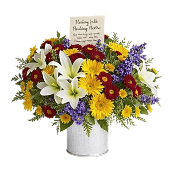 Graceful Lily Display
