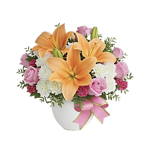 Graceful Lily Display