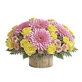 Blush Romantic Centerpiece