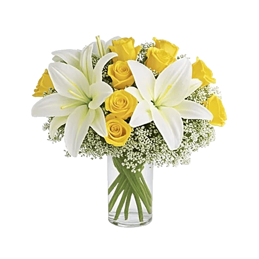 Graceful Lily Display