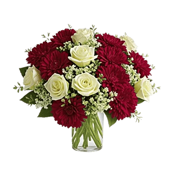 Crimson Blossom Harmony