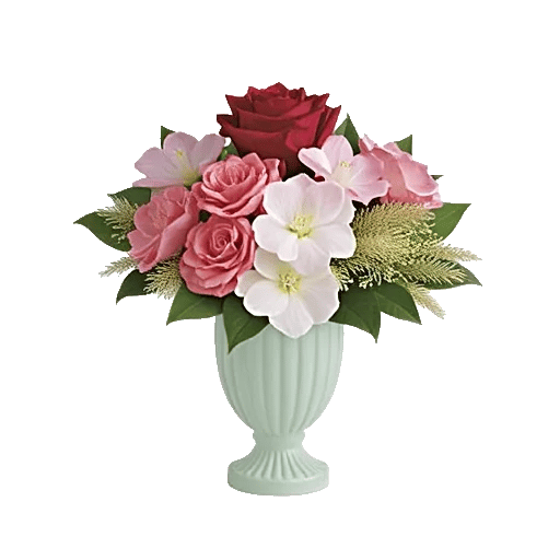 Crimson Blossom Harmony