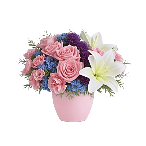 Blush Romantic Centerpiece