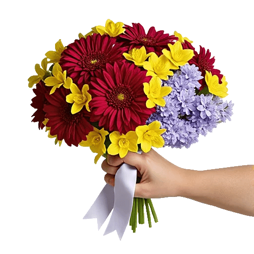 Crimson Blossom Harmony