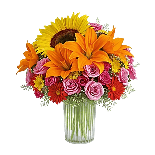Radiant Bloom Cascade