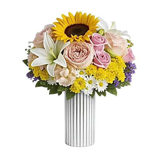 Radiant Bloom Cascade