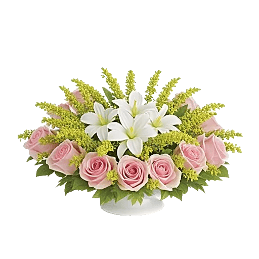 Blush Romantic Centerpiece