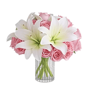 Graceful Lily Display