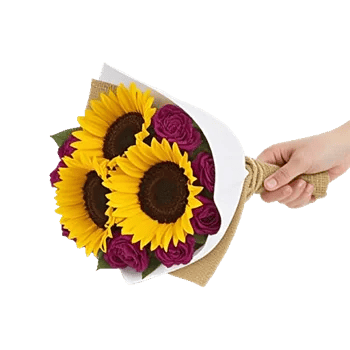 Amber Sunflower Glow