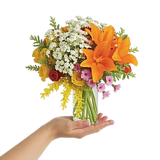 Graceful Lily Display
