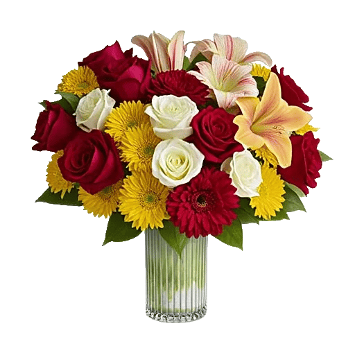 Crimson Blossom Harmony