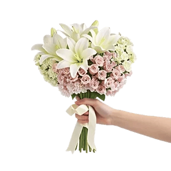 Graceful Lily Display