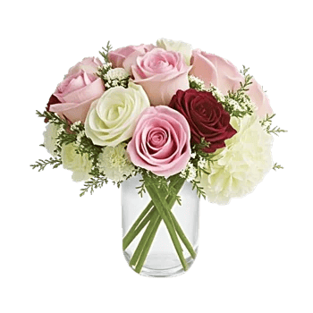 Blush Romantic Centerpiece
