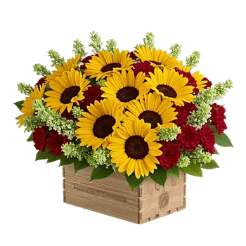 Golden Sunflower Bouquet