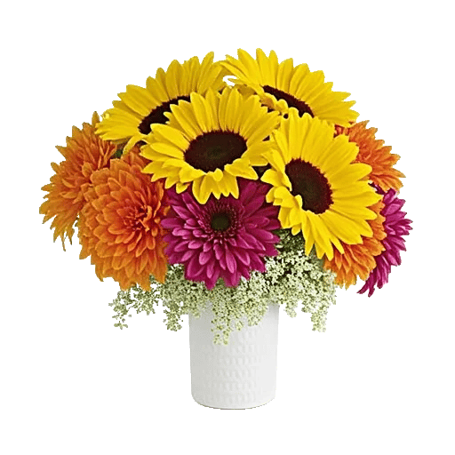 Radiant Bloom Cascade