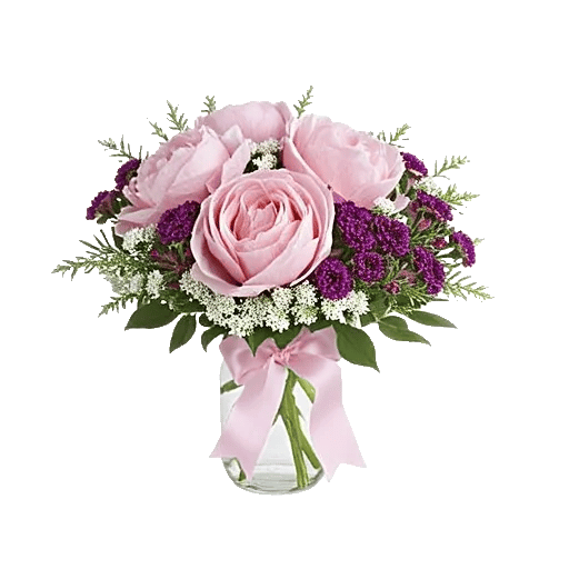 Blush Romantic Centerpiece