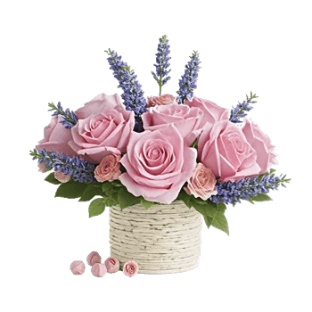 Blush Romantic Centerpiece