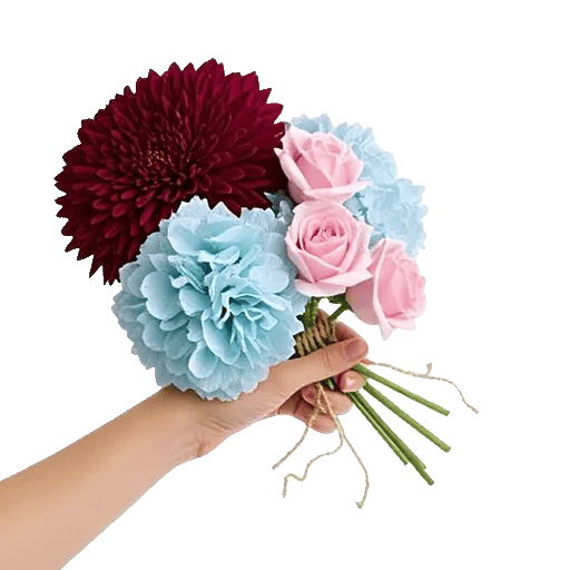 Crimson Blossom Harmony