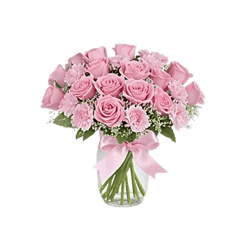 Blush Romantic Centerpiece