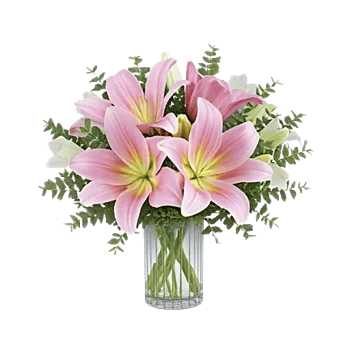 Graceful Lily Display