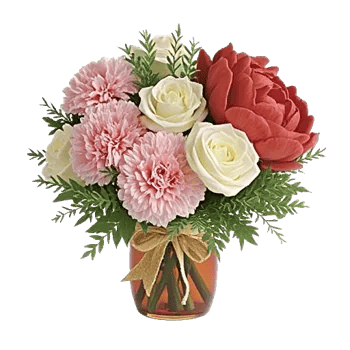 Blush Romantic Centerpiece