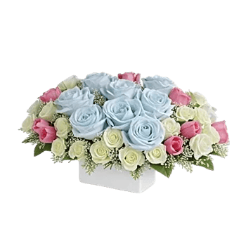 Blush Romantic Centerpiece