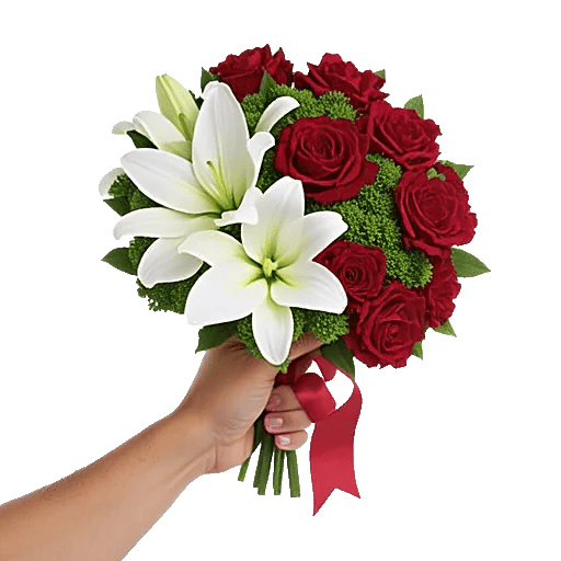 Graceful Lily Display