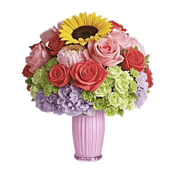 Radiant Bloom Cascade