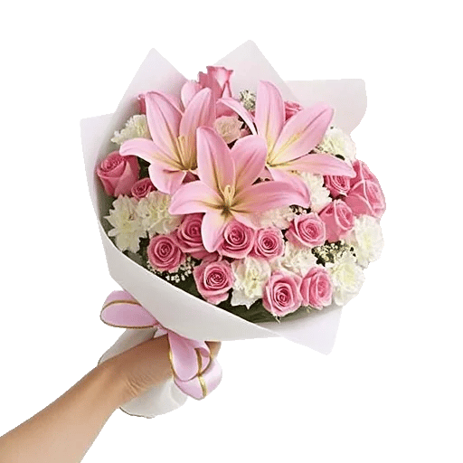 Graceful Lily Display