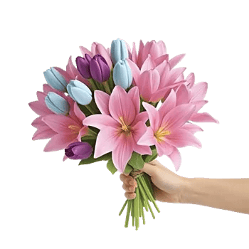 Velvet Tulip Display