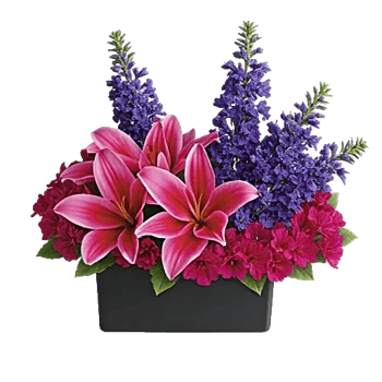 Graceful Lily Display