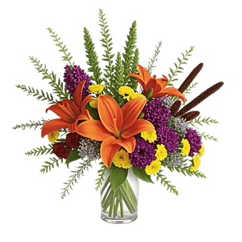 Graceful Lily Display