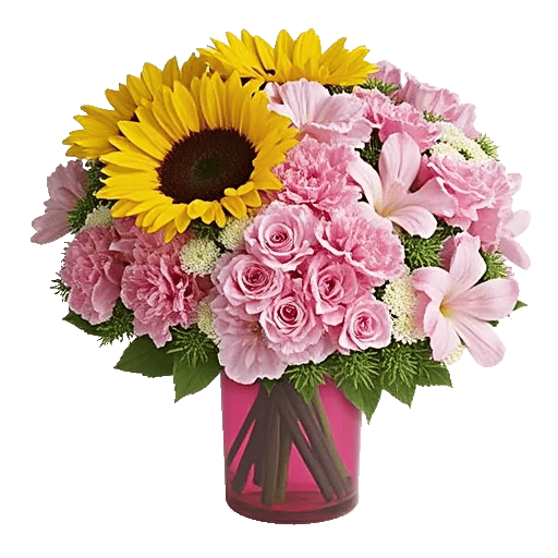 Radiant Bloom Cascade