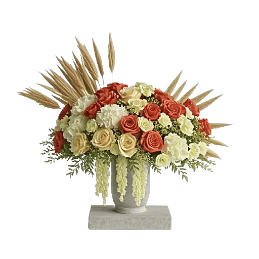 Blush Romantic Centerpiece